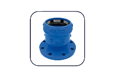 Adaptador transición campana X brida AWWA C-110
