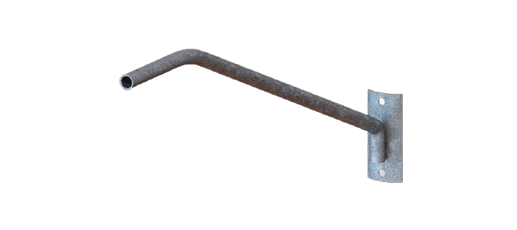 Brazos con platina para poste EDEQ