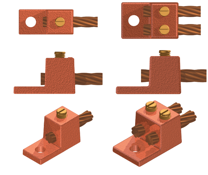 conector cable a superficie plana tqa - tq2a