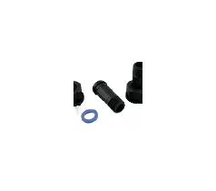 Conector de 45MM NYLON Tuerca de 3/4” y niple de 1/2”