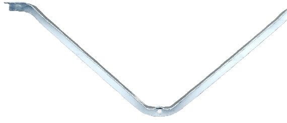 Diagonales en V cruceta de madera