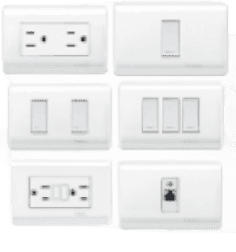 Interruptores y Toma Corriente (Legrand/Schneider/Eaton)