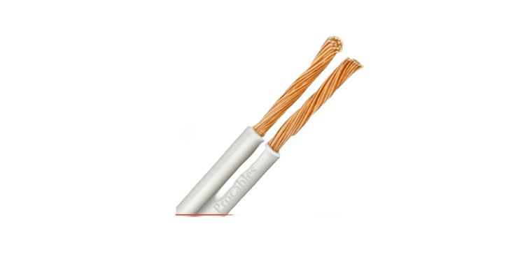 CABLE DUPLEX AWG CU 300V 60C PRYSMIAN