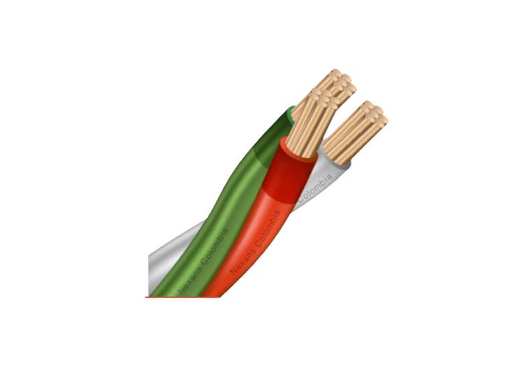 CABLE TRIPLEX 3X12 AWG CU 600V 90C Y LIBRES DE HALOGENO CENTELSA