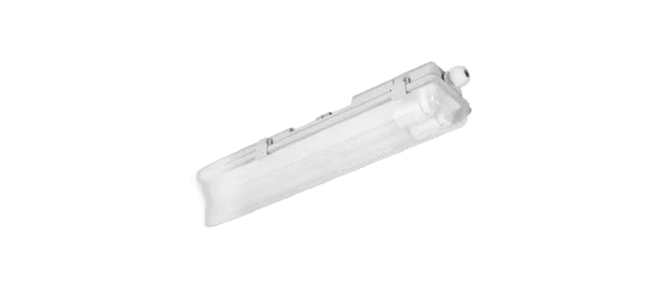 LED Hermética 2x25 Anti Polvo