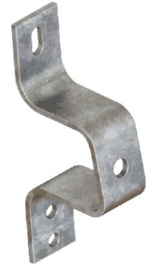Soporte lateral para aislador line post