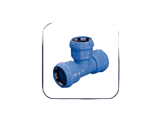 Tee reducida C x C AWWA C-110